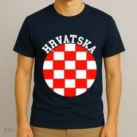 Hrvatska Croatian Flag Croatian Pride Croatian Roots Croatia T-Shirt thumb 3
