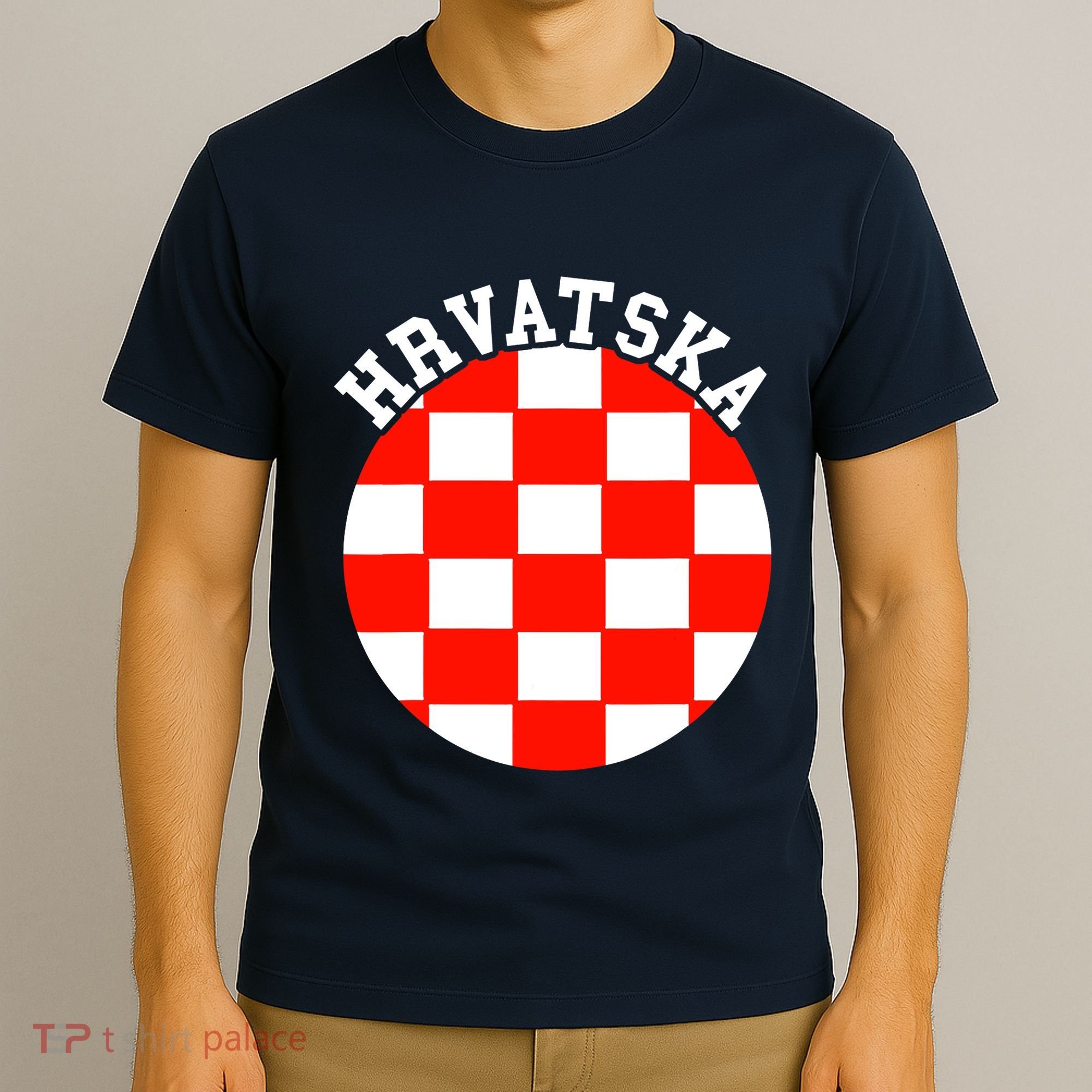 Hrvatska Croatian Flag Croatian Pride Croatian Roots Croatia T-Shirt