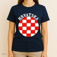 Hrvatska Croatian Flag Croatian Pride Croatian Roots Croatia T-Shirt thumb 4