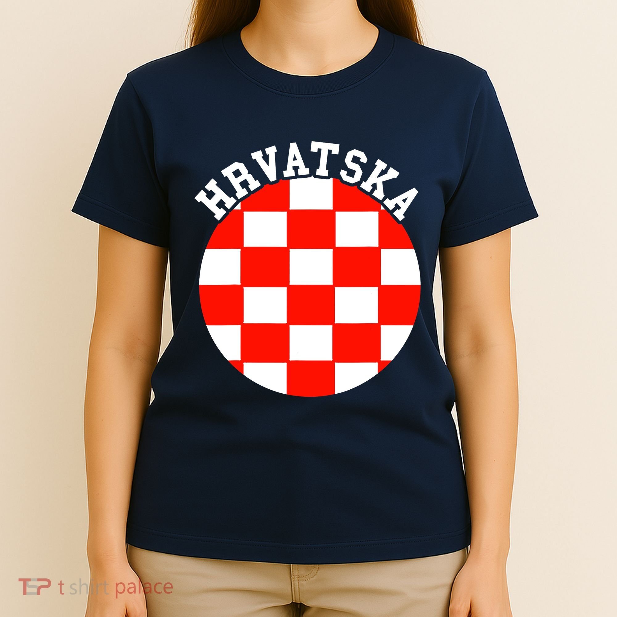 Hrvatska Croatian Flag Croatian Pride Croatian Roots Croatia T-Shirt