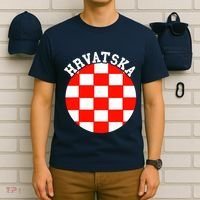 Hrvatska Croatian Flag Croatian Pride Croatian Roots Croatia T-Shirt thumb 6
