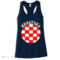 Hrvatska Croatian Flag Croatian Pride Croatian Roots Croatia Women's Tank Top thumb 0
