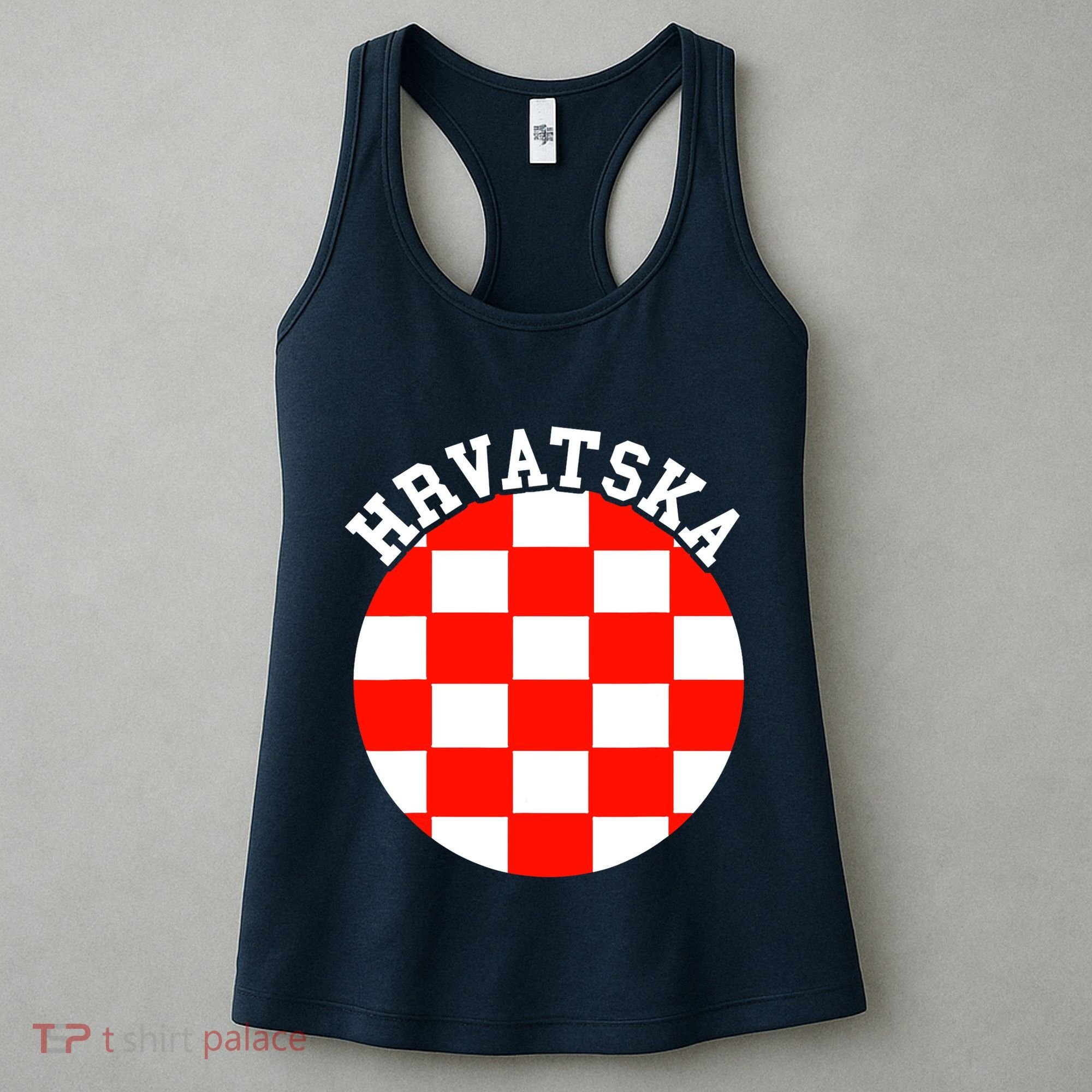Hrvatska Croatian Flag Croatian Pride Croatian Roots Croatia Women's Tank Top