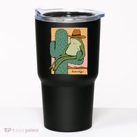 Howdy Cactus Frog Hat Meme Cute Tumbler thumb 0