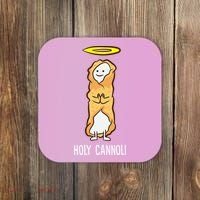 Holy Cannoli Funny Cannoli Coaster thumb 0