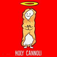 Holy Cannoli Funny Cannoli Santa Hat thumb 1
