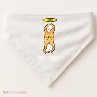 Holy Cannoli Funny Cannoli USA-Made Doggie Bandana thumb 0