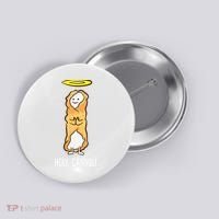 Holy Cannoli Funny Cannoli Button thumb 0