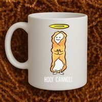 Holy Cannoli Funny Cannoli Coffee Mug thumb 2