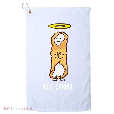 Holy Cannoli Funny Cannoli Golf Towel
