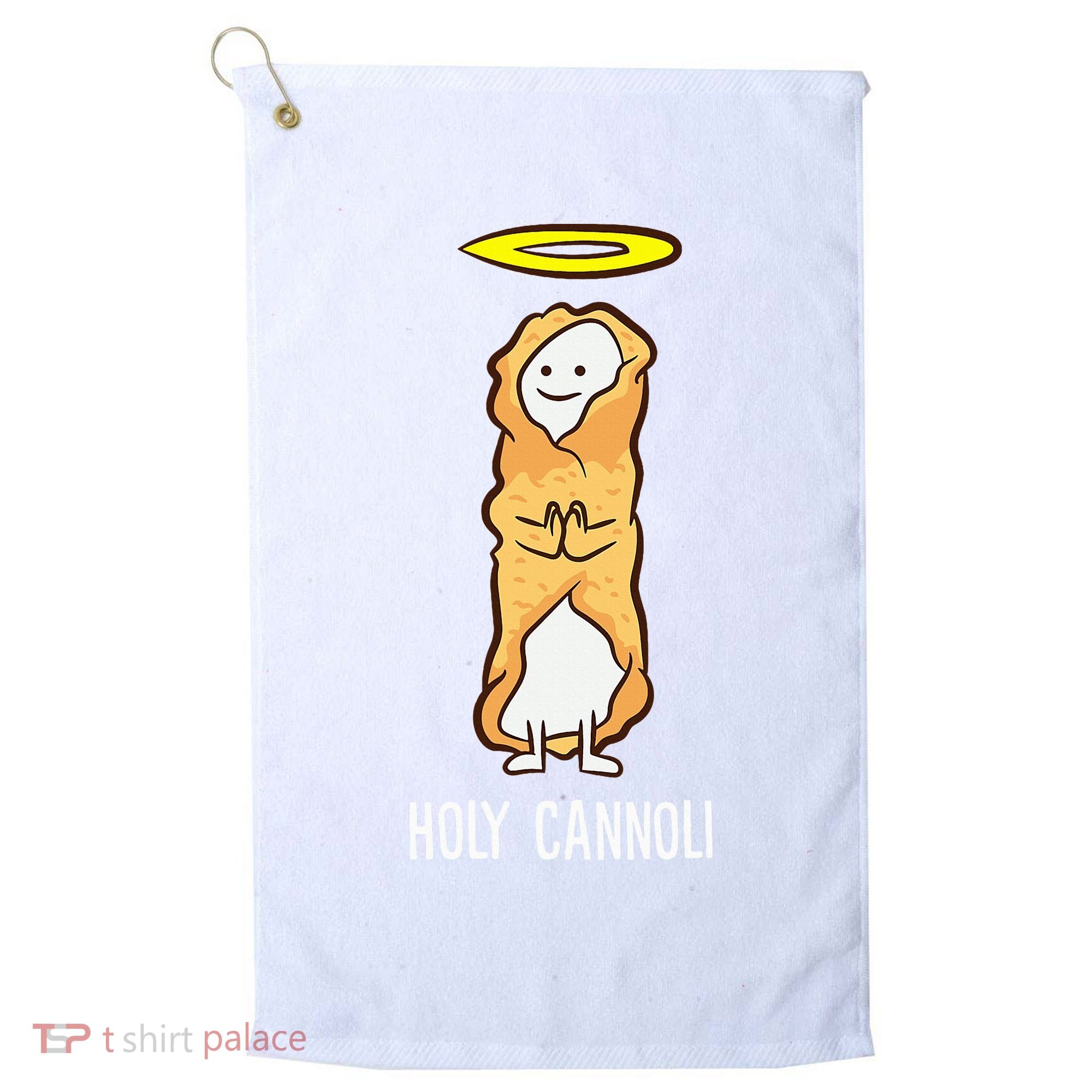 Holy Cannoli Funny Cannoli Golf Towel