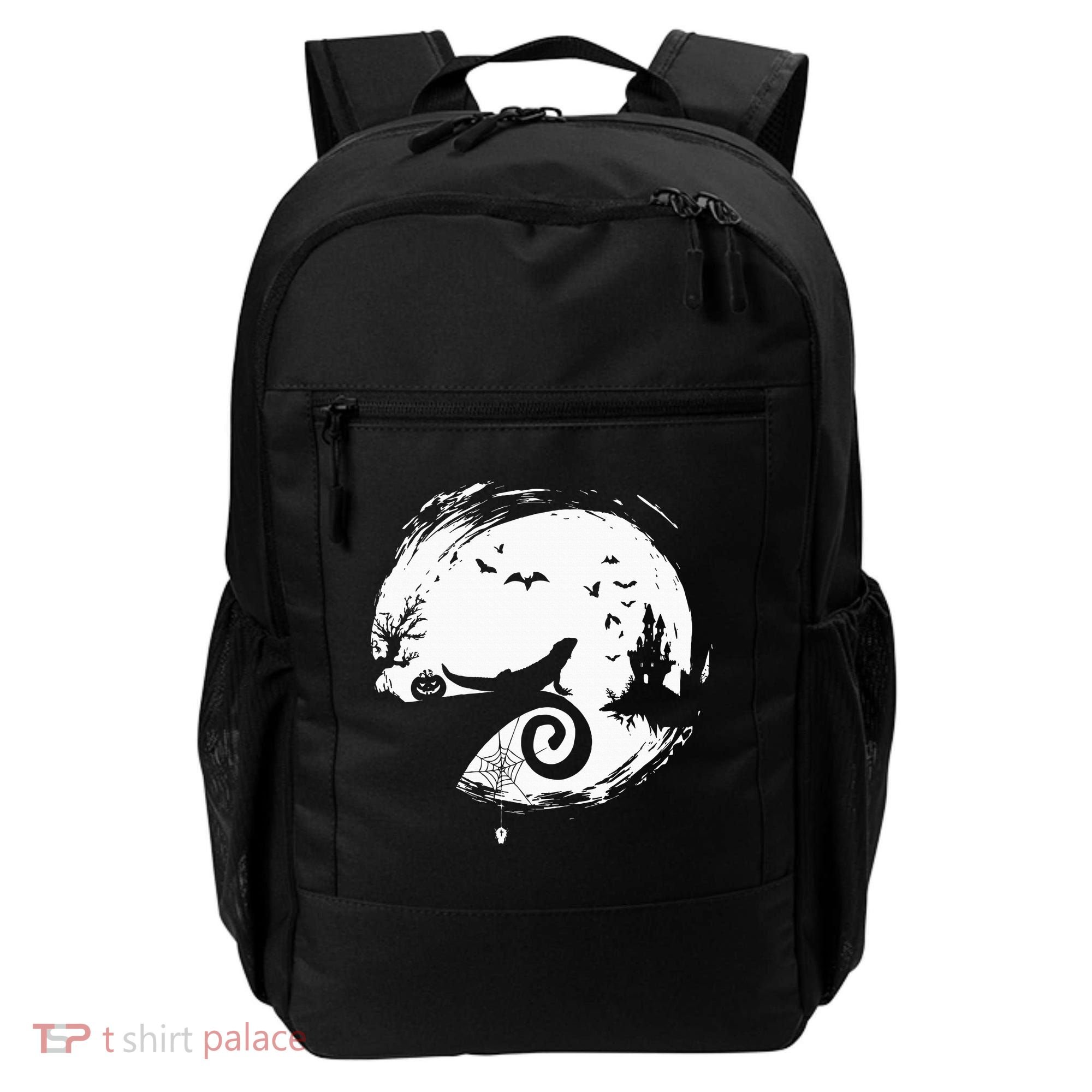 Halloween Costume for Bearded Dragon Spooky Moon Silhouette Backpack