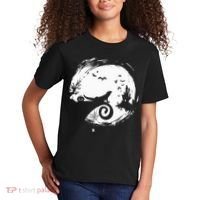 Halloween Costume for Bearded Dragon Spooky Moon Silhouette Kids T-Shirt thumb 2