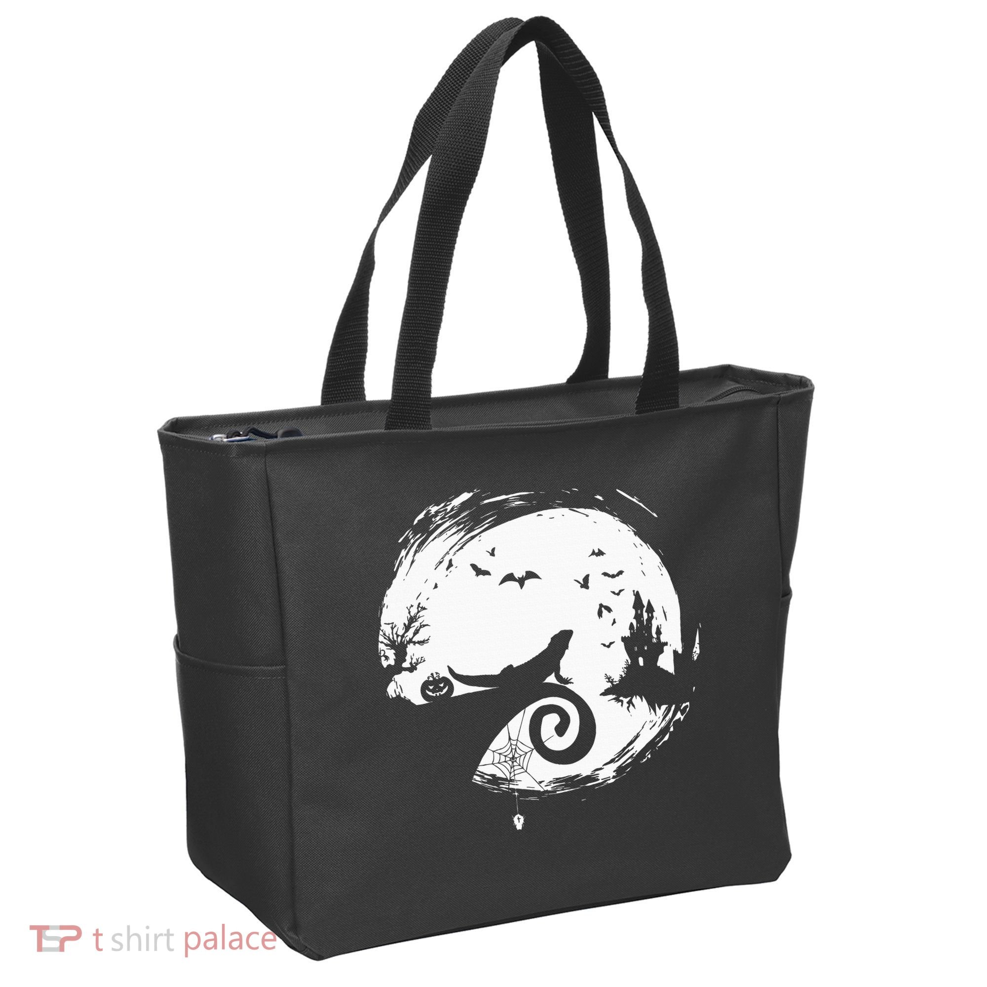 Halloween Costume for Bearded Dragon Spooky Moon Silhouette Tote Bag