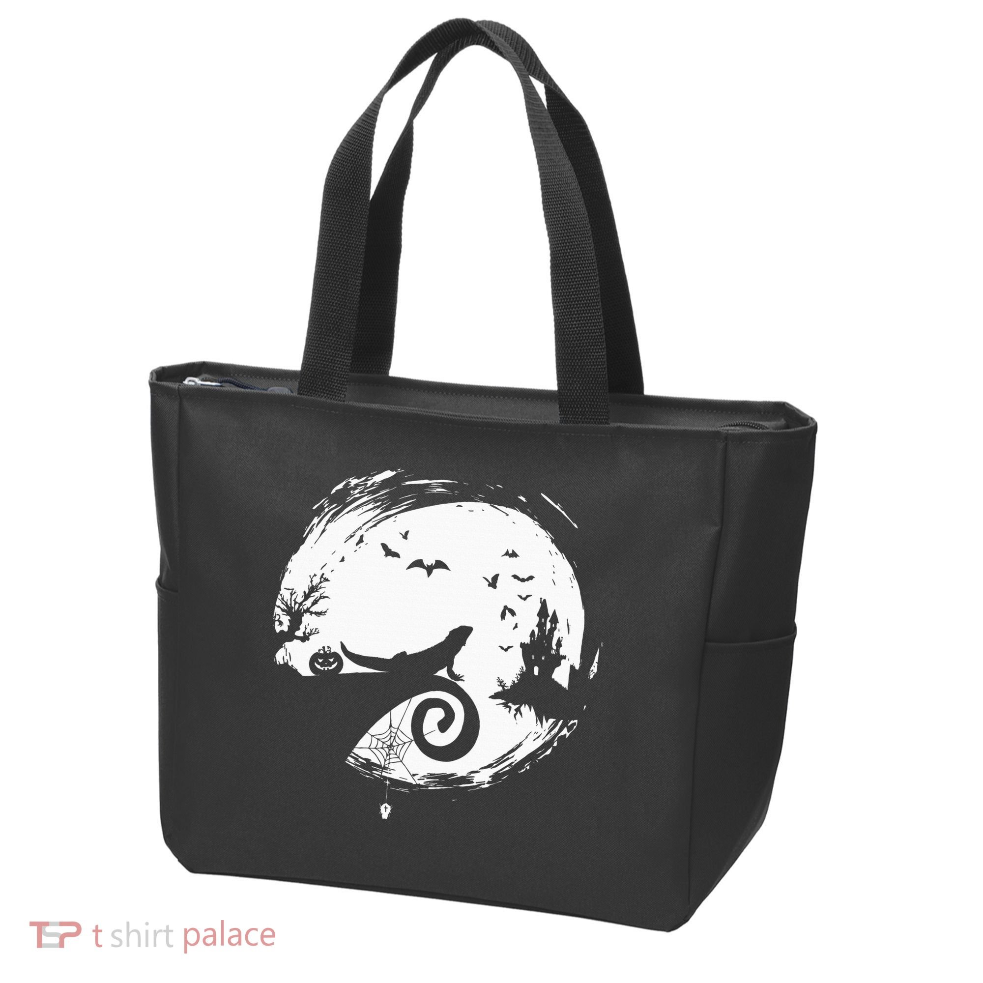 Halloween Costume for Bearded Dragon Spooky Moon Silhouette Tote Bag