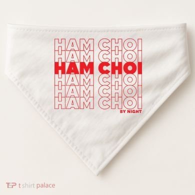 Ham Choi Funny Vietnamese USA-Made Doggie Bandana
