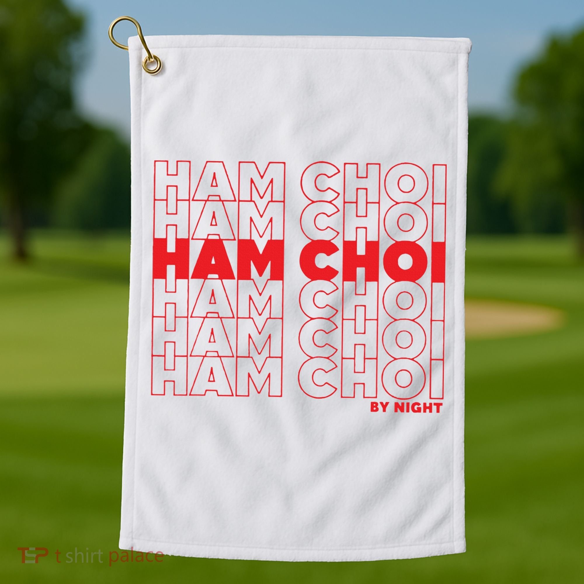 Ham Choi Funny Vietnamese Golf Towel