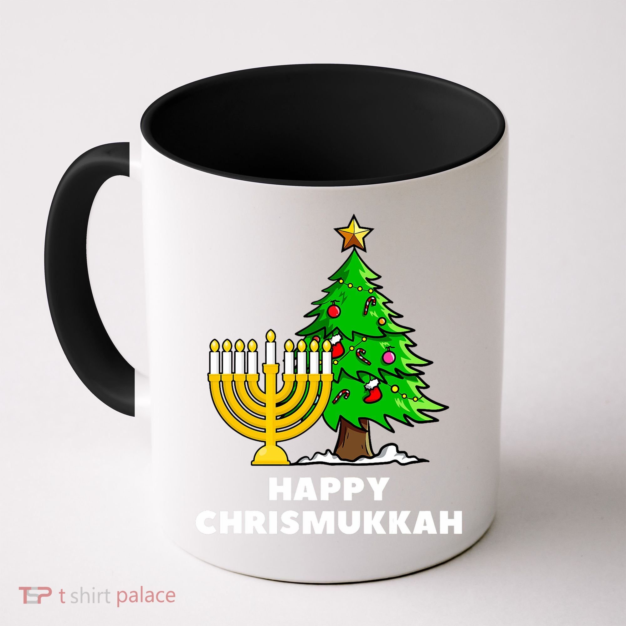 Happy Chrismukkah Funny Hanukkah And Christmas Gift Coffee Mug