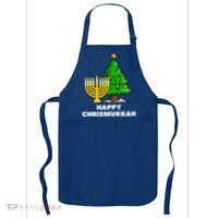 Happy Chrismukkah Funny Hanukkah And Christmas Gift Apron thumb 0