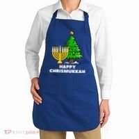 Happy Chrismukkah Funny Hanukkah And Christmas Gift Apron thumb 2