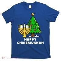 Happy Chrismukkah Funny Hanukkah And Christmas Gift T-Shirt thumb 0