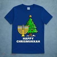 Happy Chrismukkah Funny Hanukkah And Christmas Gift T-Shirt thumb 5