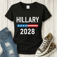 Hillary Clinton For President Hillary Clinton 2028 Women's T-Shirt thumb 3