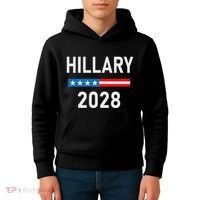 Hillary Clinton For President Hillary Clinton 2028 Kids Hoodie thumb 4