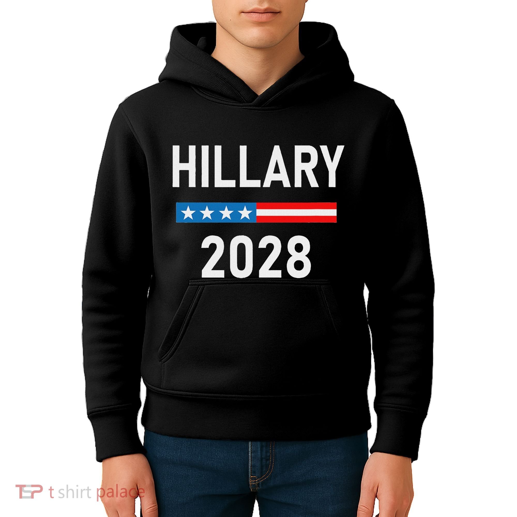 Hillary Clinton For President Hillary Clinton 2028 Kids Hoodie