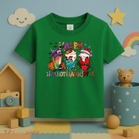 Hallothanksmas Coffee Fall Vibes Cute Halloween Thanksgiving Toddler T-Shirt thumb 3