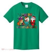 Hallothanksmas Coffee Fall Vibes Cute Halloween Thanksgiving Kids T-Shirt thumb 0
