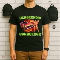 Hemorrhoid Conqueror Funny Meme Dank Weird Joke Women T-Shirt thumb 6