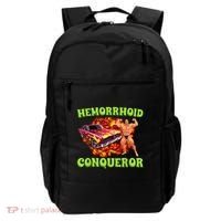 Hemorrhoid Conqueror Funny Meme Dank Weird Joke Women Backpack thumb 0
