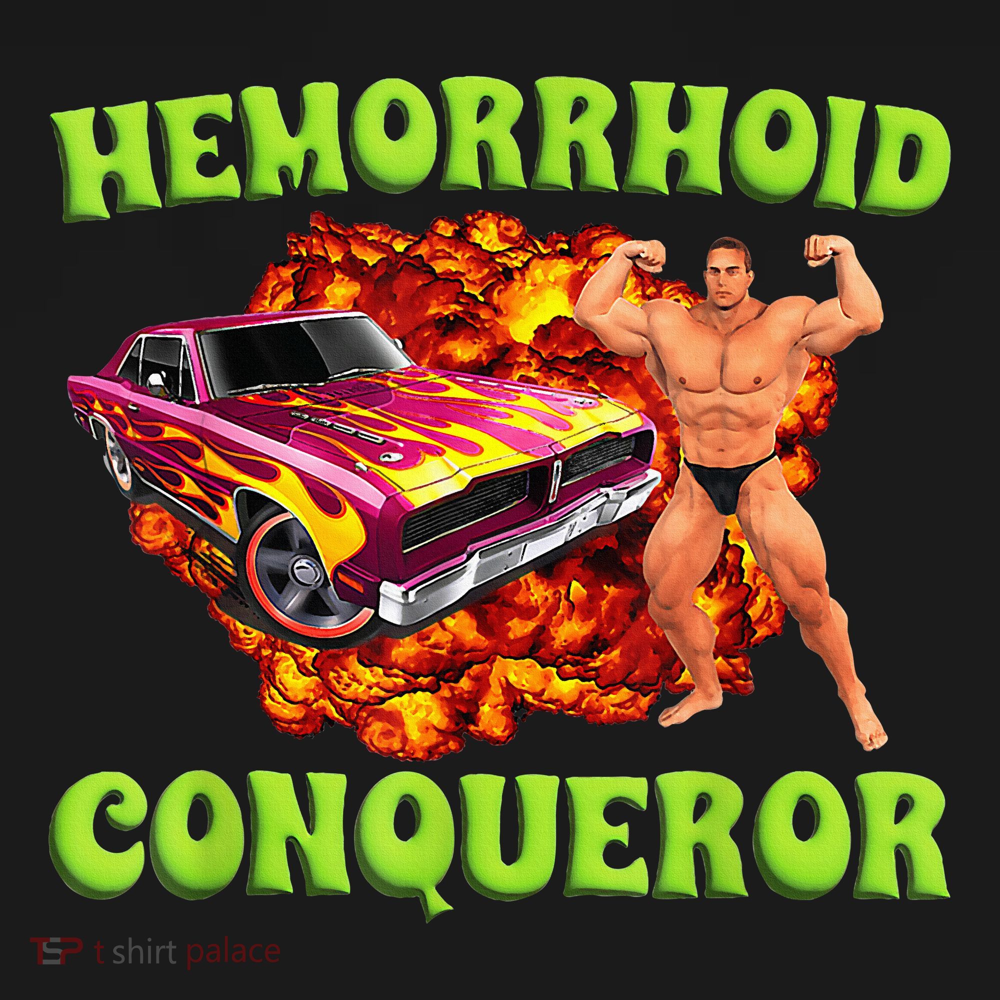 Hemorrhoid Conqueror Funny Meme Dank Weird Joke Women Women's Tank Top