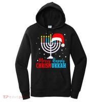 Hanukkah Christmas Funny Merry Happy Chrismukkah Jewish Women's Hoodie thumb 0