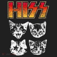 HISS Cat Funny Cats Kittens Rock Music Cat Lover Hiss Tumbler thumb 3