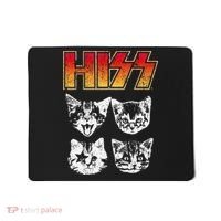 HISS Cat Funny Cats Kittens Rock Music Cat Lover Hiss Mousepad thumb 0