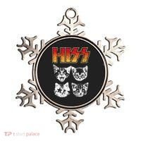 HISS Cat Funny Cats Kittens Rock Music Cat Lover Hiss Ornament thumb 0