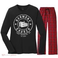 Harmony Church Fort Benning GA Women's Long Sleeve Flannel Pajama Set  thumb 0