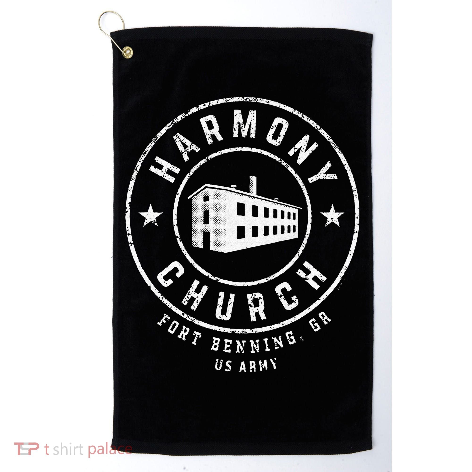 Harmony Church Fort Benning GA Golf Towel