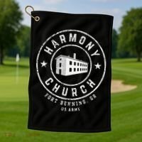 Harmony Church Fort Benning GA Golf Towel thumb 1