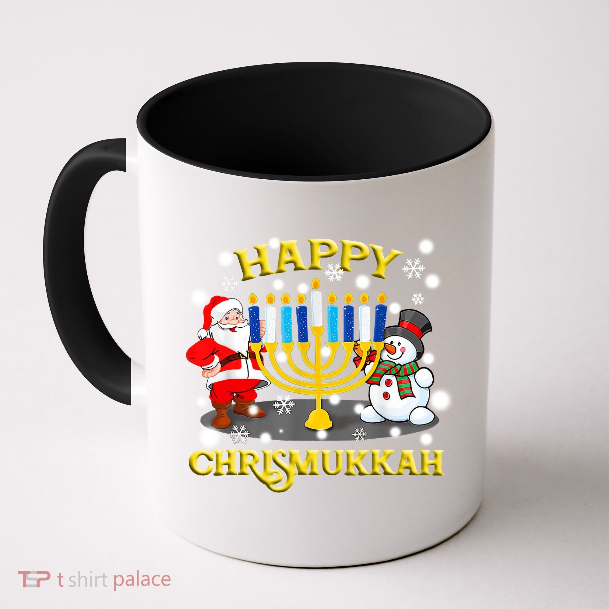 Happy Chrismukkah Funny Hanukkah Christmas Jewish Holiday Coffee Mug