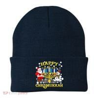 Happy Chrismukkah Funny Hanukkah Christmas Jewish Holiday Beanie thumb 0