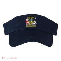 Happy Chrismukkah Funny Hanukkah Christmas Jewish Holiday Visor thumb 0