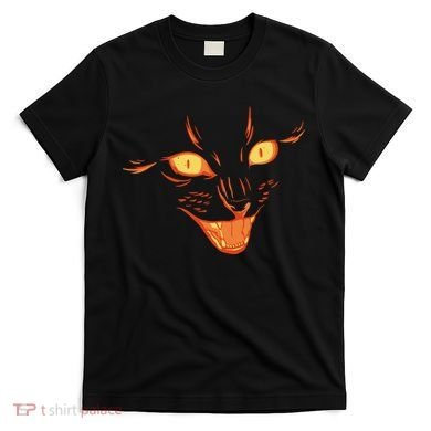 Halloween Cat Face T-Shirt