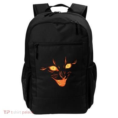 Halloween Cat Face Backpack