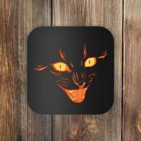 Halloween Cat Face Coaster thumb 0