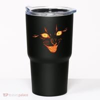 Halloween Cat Face Tumbler thumb 0