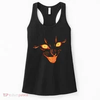 Halloween Cat Face Women's Tank Top thumb 0