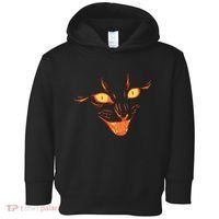 Halloween Cat Face Toddler Hoodie thumb 0